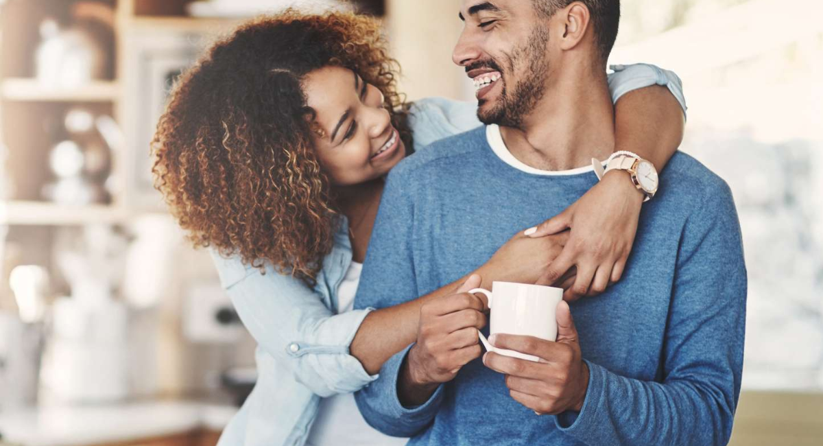 Couple having a meaningful conversation about commitment and what makes a relationship official.