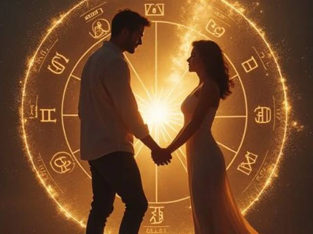 A glowing zodiac wheel beneath a star-filled July night sky with sparkling constellations symbolizing special moments and positive astrological energy.