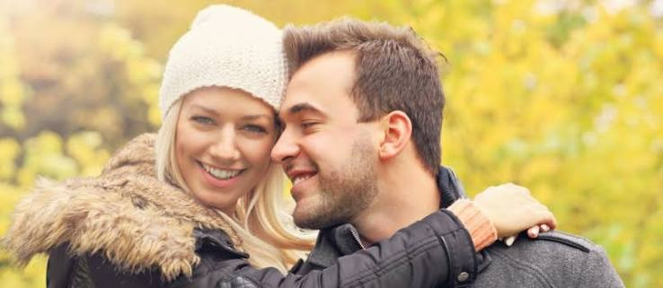 Couple enjoying a healthy conversation while building a strong and lasting relationship through trust and communication.