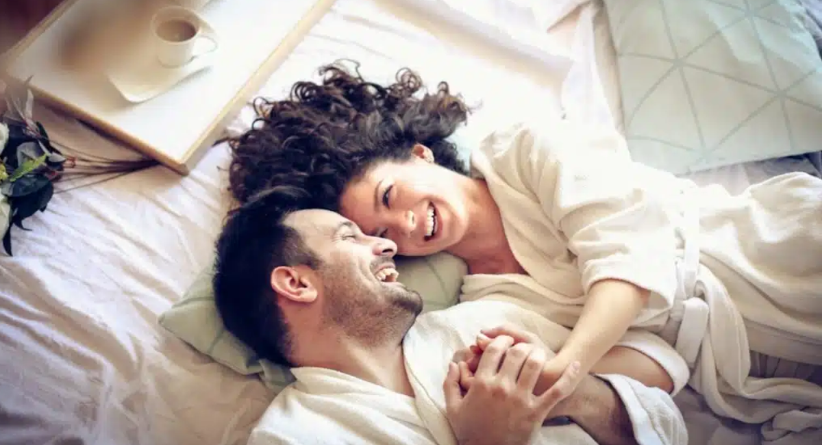 A happy couple sharing quality time together while practicing healthy relationship habits that strengthen love and emotional connection.