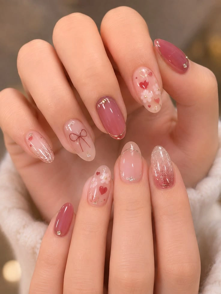 Easy nail art design for beginners at home